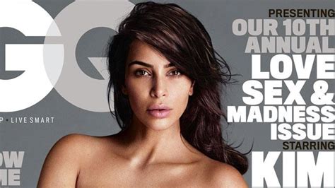 Kim Kardashian Goes Naked On The Cover Of Gq See The Racy Pics