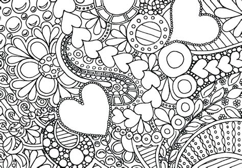 Abstract Flowers Coloring Pages At Getdrawings Free Download