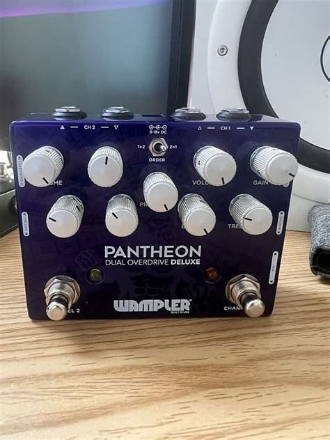 Wampler Pantheon Dual Overdrive Deluxe Pedal Reverb