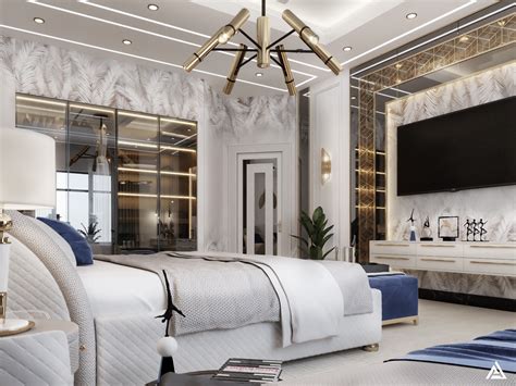 Modern Luxurious Bedroom On Behance