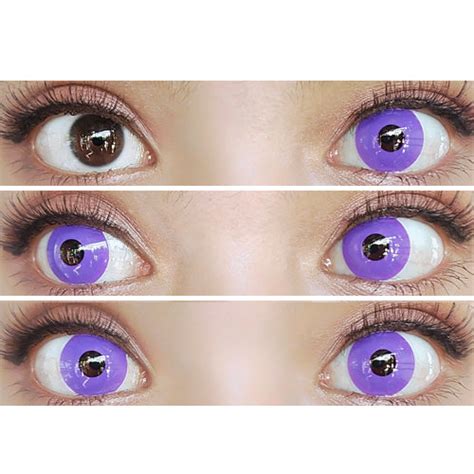 Sweety Crazy Pure Light Violet Halloween Contacts Uniqso