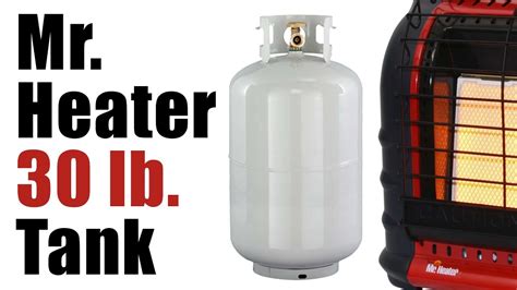 Heater's f232000 or buddy propane heater is probably the most colorful. Mr. Heater Big Buddy - 30 lb Propane Tank - YouTube