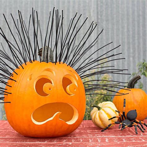 25 Clever Pumpkin Carving Ideas The Inspiration Board Diy Halloween