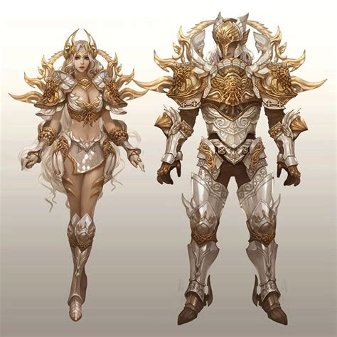 High Daeva Plate Armor From Aion Character Art Anime Character Design Concept Art Characters