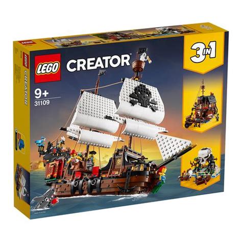 Los mejores juegos gratis de lego te esperan en minijuegos, así que. LEGO Creator - Barco pirata (31109) | Lego Creator ...