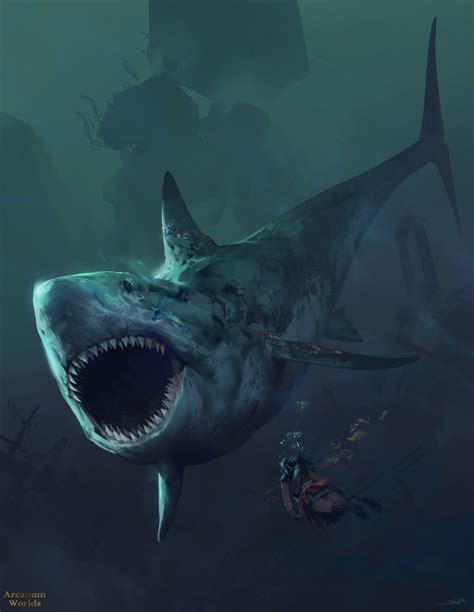 Artstation Odyssey Monsters Sebastian Kowoll Ocean Monsters Scary