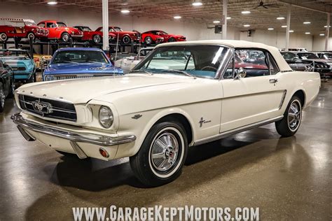 1965 Ford Mustang Convertible Is Not Exactly Wimbledon White Comes