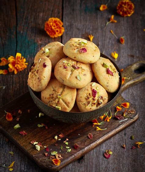 Nankhatai Eggless Cardamom Cookies Easy Indian Dessert Indian Dessert Recipes Indian Desserts