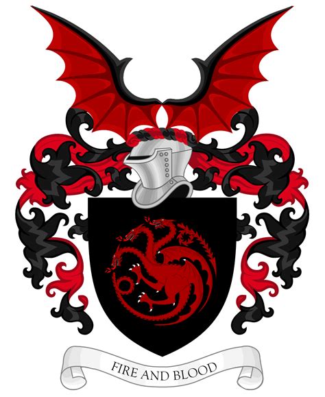 A Coat Of Arms For House Targaryen Rheraldry
