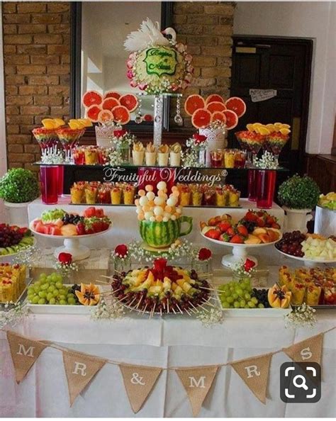 Fruit Tables For Weddings A Deliciously Unique Twist On Traditional