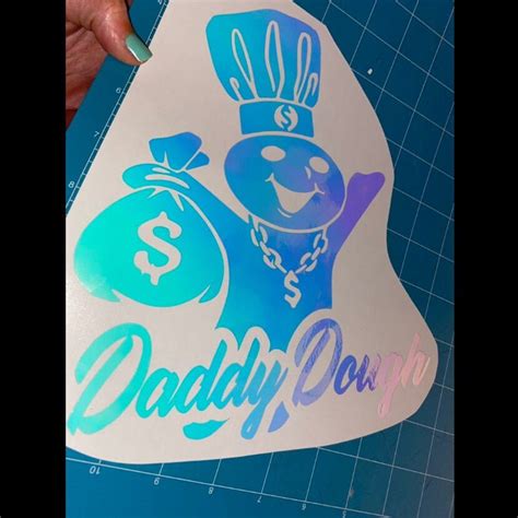 Daddy Dough Decal Dough Boy Decal Premium Vinyl Decals Funny Decals Etsy