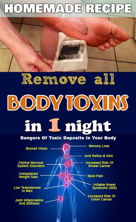 Remove All Body Toxins In One Night Body Toxins Detoxify Your Body