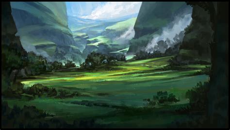 Green Valley By Sebastianwagner On Deviantart