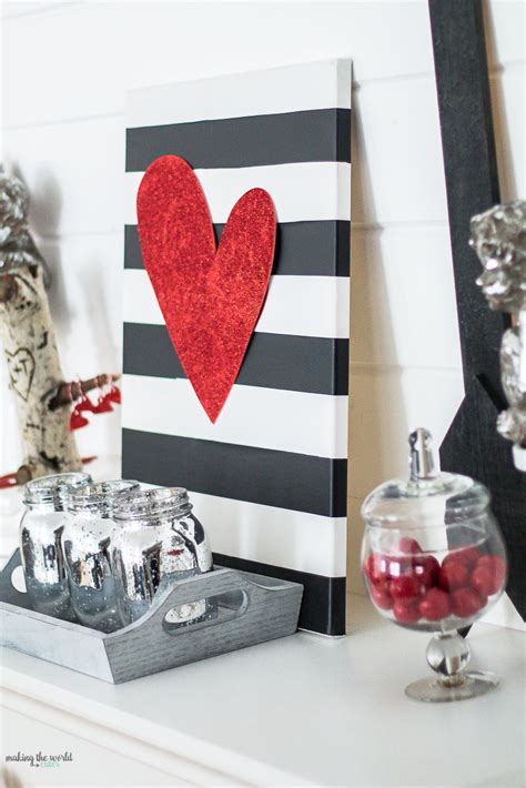 Valentine Mantel Decor Ideas for Decorating your Home in ...
