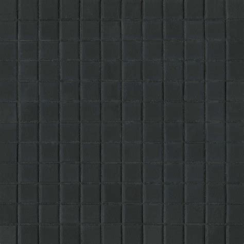 True 1 X 1 Porcelain Floor And Wall Mosaic In Black