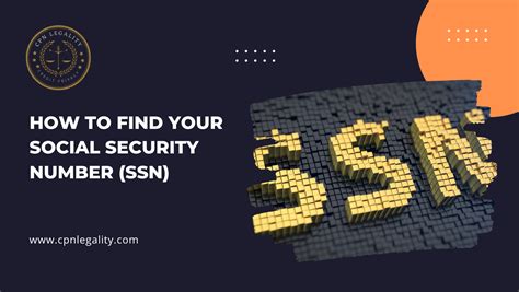 How To Find Your Social Security Number Ssn Cpnlegality