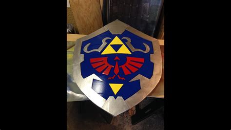How To Make Links Hylian Shield From Ocarina Of Time Zelda Youtube