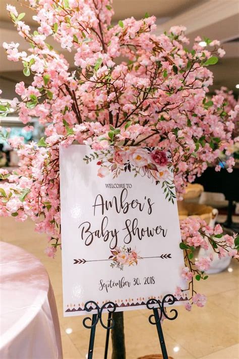 Cherry Blossom Baby Shower in Los Angeles, Orange County, San Diego, or