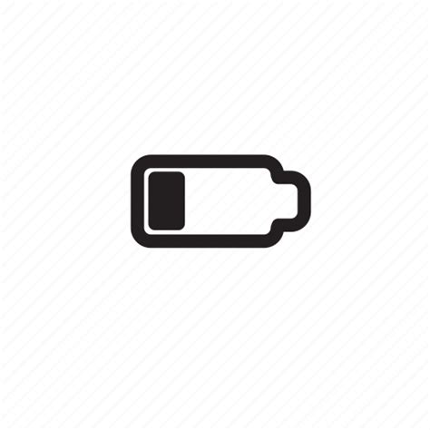 Bar Battery Battery1bar Computer Low Outline Icon Download On