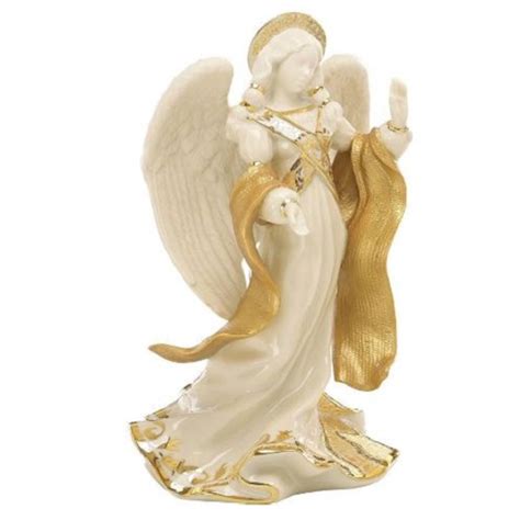 Lenox First Blessing Nativity Angel Of Peace Porcelain Christmas