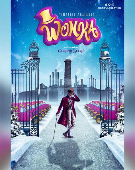 Wonka Movie Poster Design Saifulcreation Posterspy