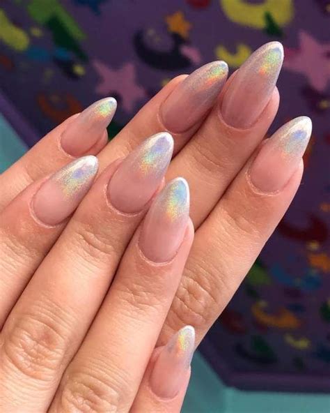 Holo Ombre Nail Art Is The Latest 2020 Manicure Trend Thats Taking