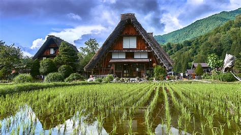 Shirakawa Gō Historic Traditional Village U Prefecture Japan