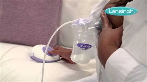 Lansinoh Single Electric Breast Pump How To Use Youtube