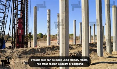 Pile Foundation Design And Execution Concrete Pile Steel Pile Istasazeh