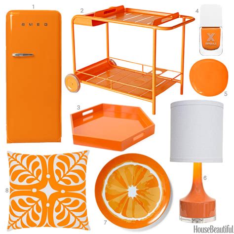 Find orange decor and decorating ideas. Bright Orange Accessories - Bright Orange Home Decor