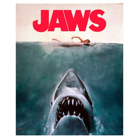 Jaws Movie Poster Officially Licensed Nbc Universal Removable Wall