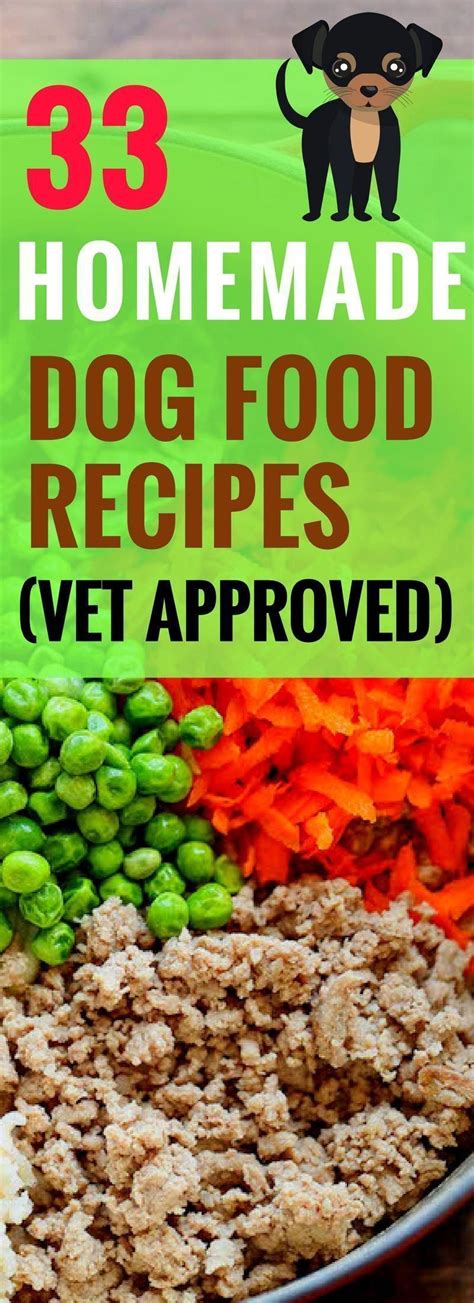 See home cooked diets for dogs. 33 Best Homemade Dog Food Recipes that are Vet Approved. Your Dog Will Love These. #homemade # ...