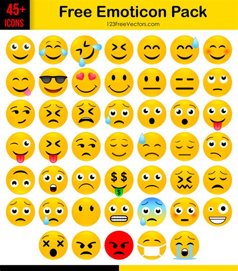 Emoji Vector Download At Getdrawings Free Download