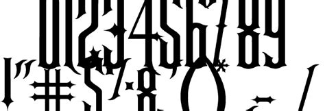 The curse generator adds symbols on top, beneath, and in the. Gracey's Curse Font