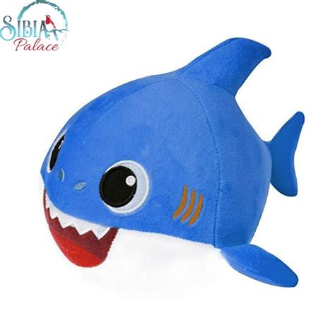Pinkfong Moving Dancing Singing Pink Baby Shark Toy Rotary Plush