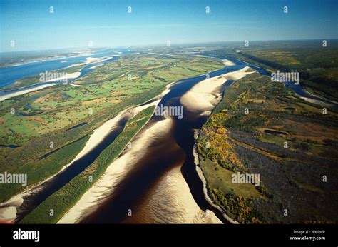 The River Lena Stock Photo Alamy
