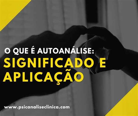 Autoanálise Ou Auto Análise