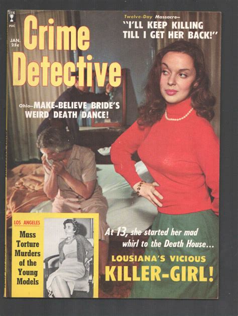 Crime Detective 11940 Sterling Bound And Gagged Woman On Cover Violence Expl Comic