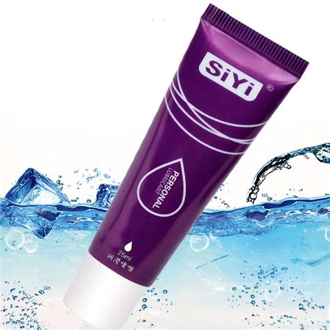 Siyi Lubricant Gel 25ml Anal Vaginal Water Based Lubrication Water Soluble Vaginal Sex Lubricant