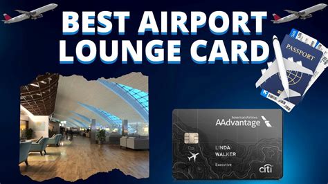 Best Airport Lounge Access Credit Card Youtube