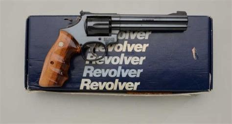 Smith And Wesson Model 16 4 Da Revolver 32 Magnum Cal 6” Barrel Blue
