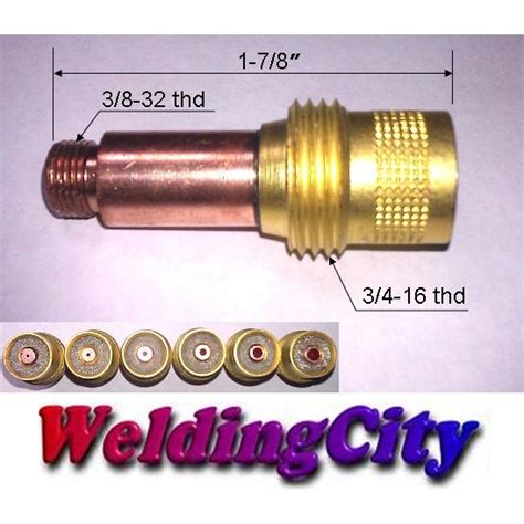 Gas Lens Collet Body V X Series For Tig Welding Torch