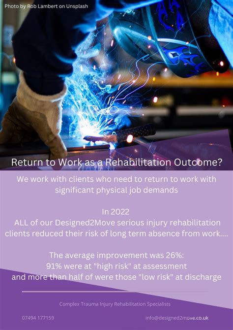 Designed2move On Twitter Return To Work Rehabilitaion Is Key To Our