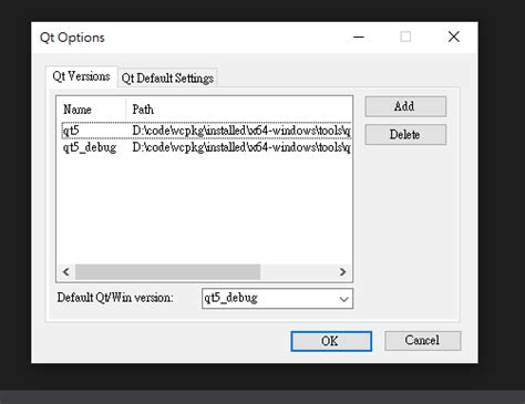Qt5 Fail To Build Qt Widget Project In Vs2019 With Vcpkg Installed