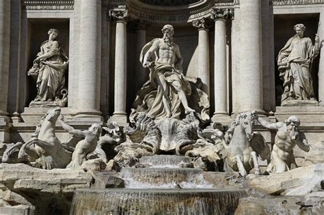 The Trevi Fountain Rome Wallpaper Architecture Wallpaper Better