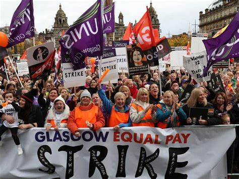 Equal Pay Strike Enters Second Day Express And Star