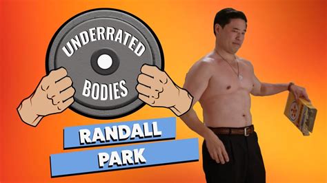 Randall Park Shirtless