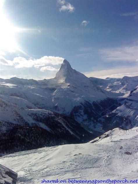 The Matterhorn Switzerland In Winter