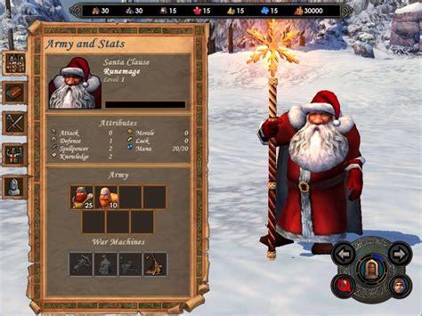 Santa Clause Mod For Heroes 5 Heroes 35 In The Wake Of Gods Portal