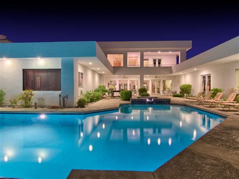 Shown on this page is the correct amount needed for two standard tennis courts. 7800sf Contemporary Villa With Basketball & Tennis Court ...